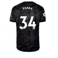 Arsenal Granit Xhaka #34 Fotballklær Bortedrakt 2022-23 Kortermet